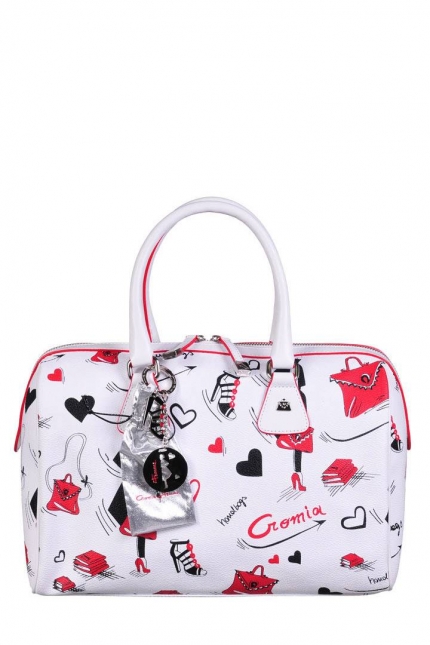 Женская сумка Cromia, CR1400489 bianco femme, белый