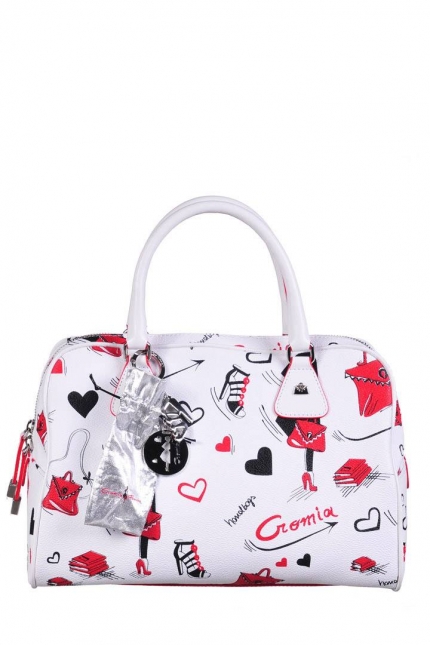 Женская сумка Cromia, CR1400504 bianco femme, белый