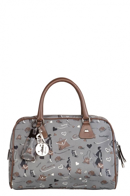 Женская сумка Cromia, CR1400805 grigio femme pu, серый