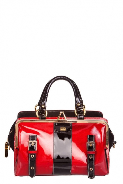 Сумка Francesco FR2308 rosso/nero, бордовый
