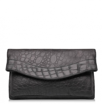 Клатч женский, черный, K00437-black