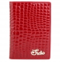 Обложка для паспорта fiato из натуральной кожи, красная, 019(F16G-68J)