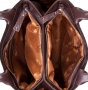Женская сумка Di Gregorio, DG 760 moro 3751 pitone s, коричневый