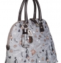 Женская сумка Cromia, CR1400807 grigio/nero fem, серый