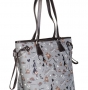 Женская сумка Cromia, CR1400815 grigio/nero fem, серый