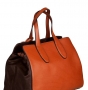 Женская сумка Innue, INN Q330 cuoio/t.moro rug, рыжий