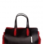 Женская сумка Innue, INN Q330 nero/rosso ruga, черный