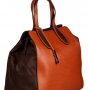Женская сумка Innue, INN Q331 cuoio/t.moro rug, рыжий