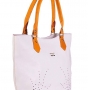 Женская сумка Marina Creazioni, B1940 bianco/fuxia elite+, белый