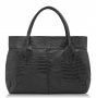 Женская сумка Trendy bags B00251-black_croco, черный крокодил