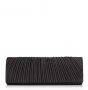 Клатч текстильный, черный, K00255-black