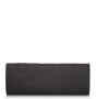 Клатч текстильный, черный, K00255-black