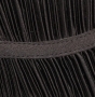 Клатч текстильный, черный, K00292-black
